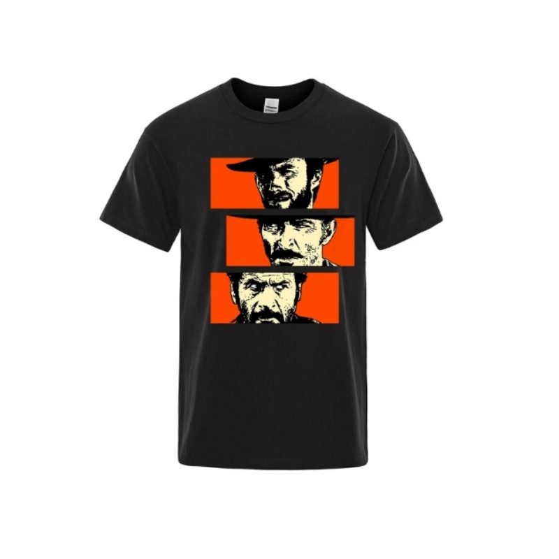 Διασυνοριακό Ευρωπαϊκό και Αμερικανικό Ανδρικό T-shirt από Καθαρό Βαμβάκι με Εκτύπωση - Καλοκαίρι 2024, Νέο Μοντέρνο Ανδρικό Μπλούζα με Στρογγυλή Λαιμόκοψη, Χαλαρό Βαμβακερό Κοντό Μανίκι