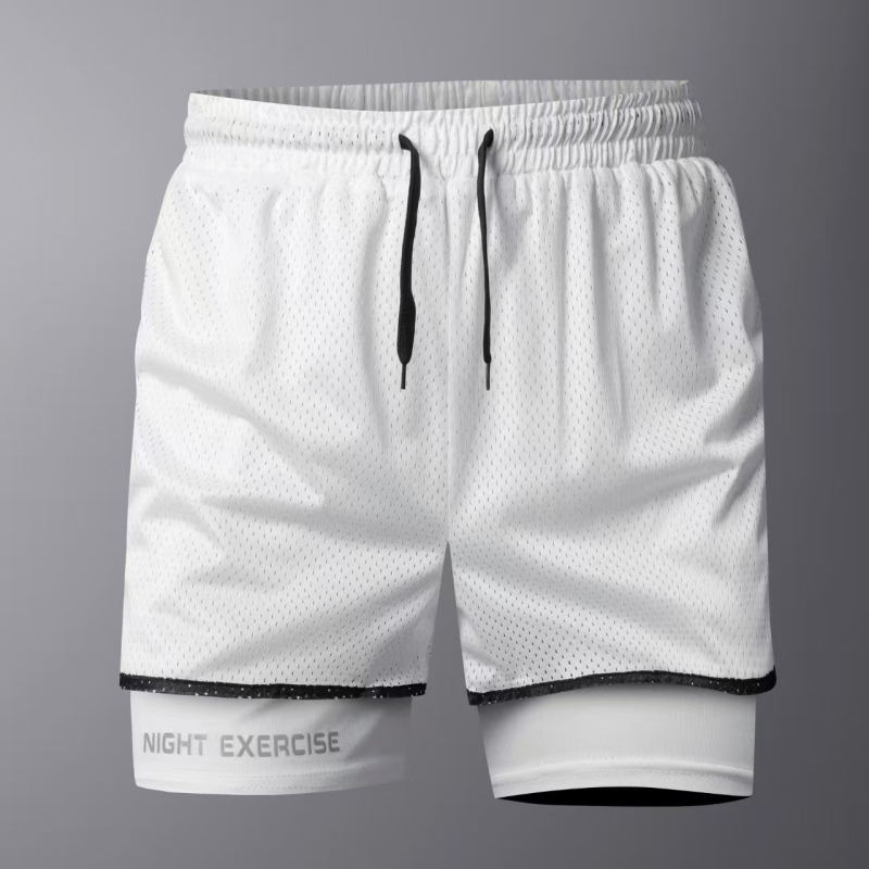 Határokon átnyúló európai kódex szerinti szabadtéri sportokhoz való gyorsan száradó rövidnadrág, férfi lezser, plus size strandnadrág, férfi rugalmas fitnesznadrág