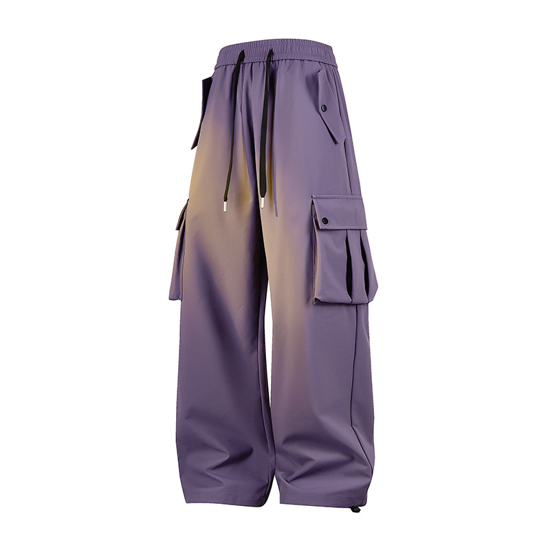 Piiriülesed 24 uut Ameerika stiilis Charge Pants meeste ja naiste kahe avatud taskuga vabaaja küünispüksid mitme taskuga pingutusnööriga püksid
