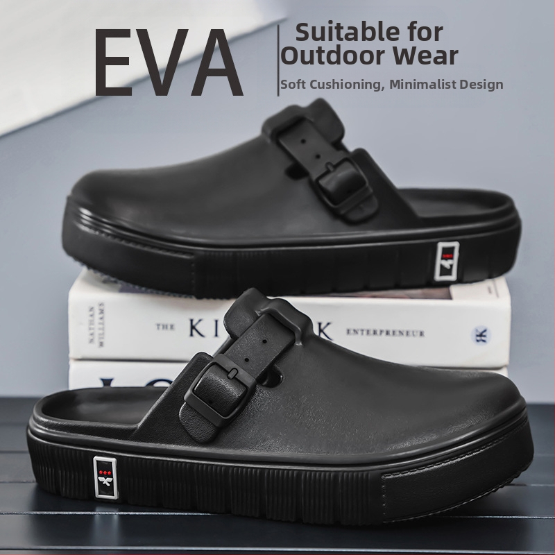 Pánske letné papuče Baotou, protišmykové dezodoranty, priedušné, ležérne, plážové topánky Bircan, moderné športové sandále