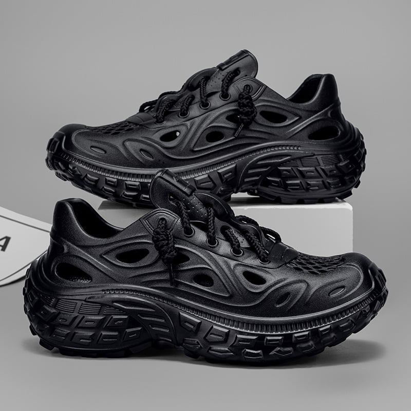 Παντόφλες με τακούνι, καλοκαιρινά, αντιολισθητικά, νέα σανδάλια θαλάσσης, ανδρικά, παπούτσι με χοντρή σόλα, αντιολισθητικά, παπούτσια για ζευγάρια