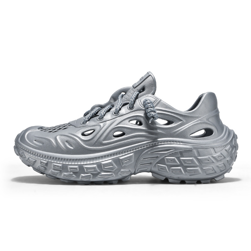 Παντόφλες με τακούνι, καλοκαιρινά, αντιολισθητικά, νέα σανδάλια θαλάσσης, ανδρικά, παπούτσι με χοντρή σόλα, αντιολισθητικά, παπούτσια για ζευγάρια