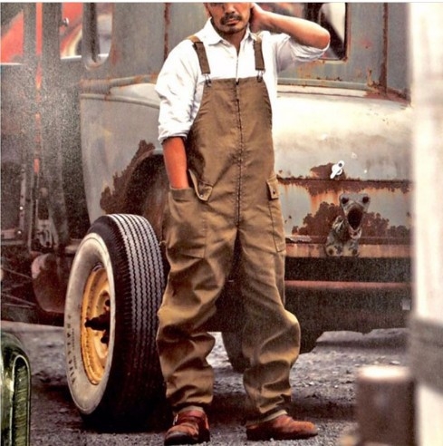 Q017 Európske a americké 2024 Amazon Export cezhraničný nový štvorsezónny čistofarebný voľný rovný pracovný odev ležérne overaly