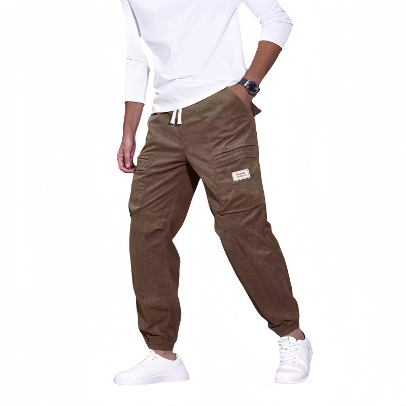 Határokon átnyúló új, lezser overallok, férfi divatos 2024-es tavaszi és őszi többzsebes nadrágok, férfi lezser nadrágok, gyártó spot nagykereskedelem