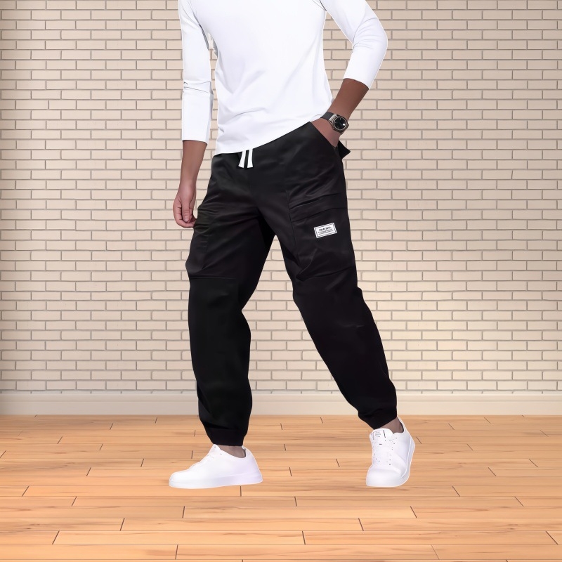 Határokon átnyúló új, lezser overallok, férfi divatos 2024-es tavaszi és őszi többzsebes nadrágok, férfi lezser nadrágok, gyártó spot nagykereskedelem