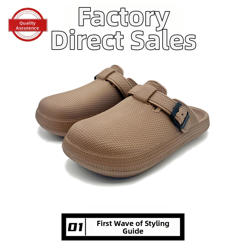 Мъжки чехли, Универсално връхно облекло, Неплъзгащи се обувки Birkenstock за момичета, Ежедневна нишова мода за двойки