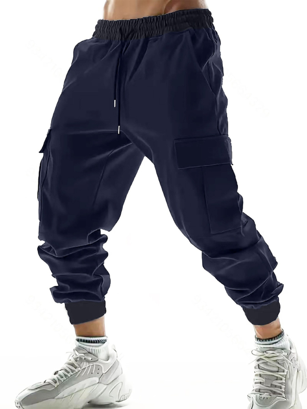 Határokon átnyúló külkereskedelem Amerikai szerszámok Hétköznapi férfi edzőnadrágok Férfi szerszámok Többzsebes kényelmes bársony sportnadrág