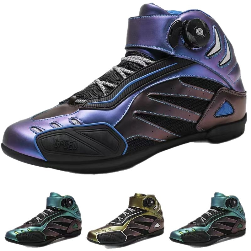 Meeste mootorrattasõidujalatsid, nelja aastaaja maastikumootorratta saapad, võidusõidusaapad, talve- ja suvemootorratta reisivarustus