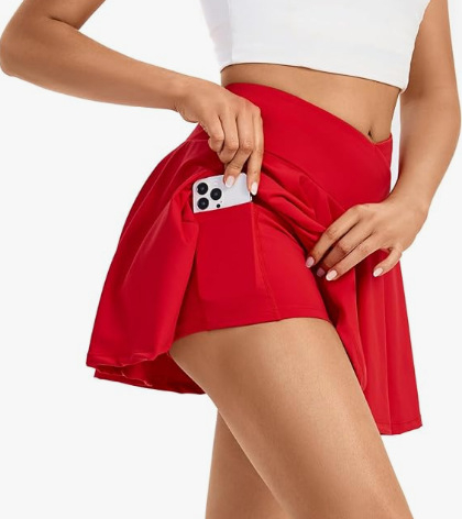 Határokon átnyúló sportszoknya jóga rövidnadrág szoknya tenisz szoknya ruházat fitneszruházat futó kültéri magas derekú jógaruházat nőknek