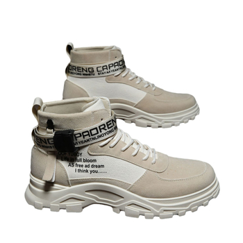 Ανδρικά παπούτσια casual 2024, μοντέρνα κορεάτικα ψηλοτάκουνα ανδρικά παπούτσια, φθινοπωρινές μπότες, ανδρικά παπούτσια για υπαίθριες δραστηριότητες