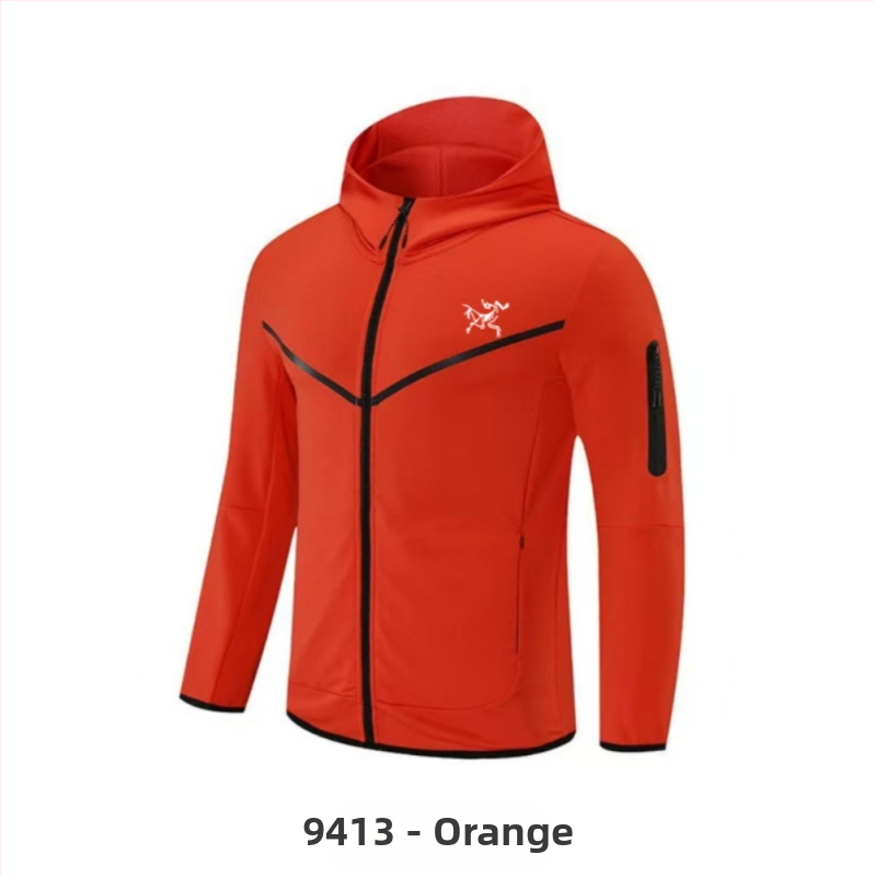 2025 m. pavasario ir rudens megzti marškinėliai su gobtuvu ir užtrauktuku, šilti sportiniai švarkai, viršutiniai nauji megztiniai