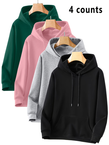 Hanorac cu glugă pentru bărbați, ușor, din amestec de bumbac, casual, all-match, la modă, Amazon Wish