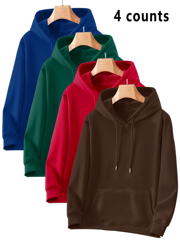 Hanorac cu glugă pentru bărbați, ușor, din amestec de bumbac, casual, all-match, la modă, Amazon Wish