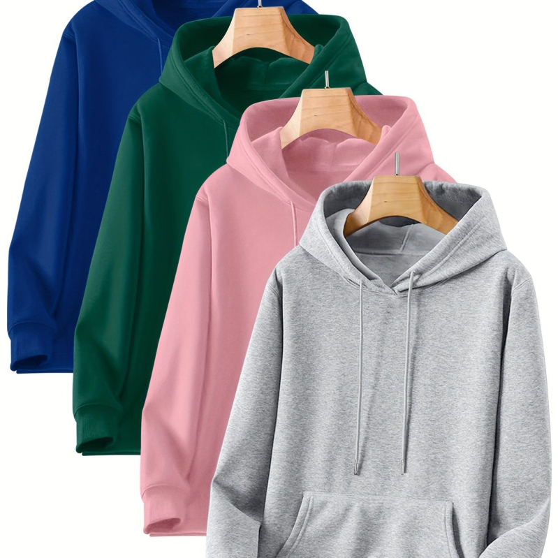 Hanorac cu glugă pentru bărbați, ușor, din amestec de bumbac, casual, all-match, la modă, Amazon Wish