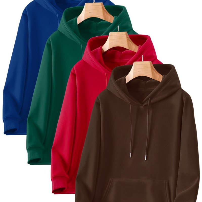 Hanorac cu glugă pentru bărbați, ușor, din amestec de bumbac, casual, all-match, la modă, Amazon Wish