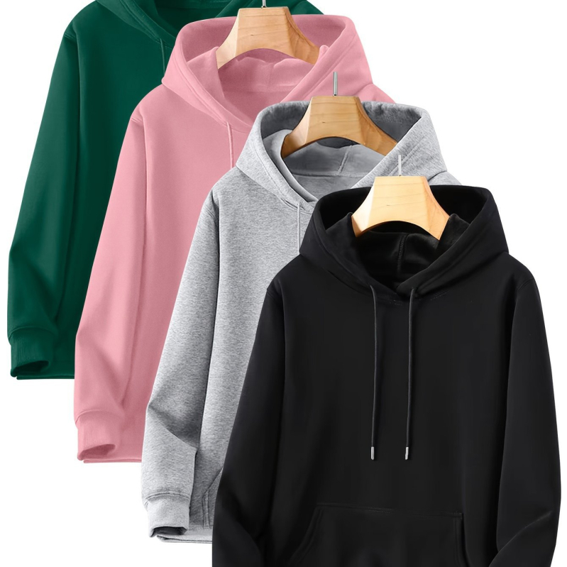 Hanorac cu glugă pentru bărbați, ușor, din amestec de bumbac, casual, all-match, la modă, Amazon Wish