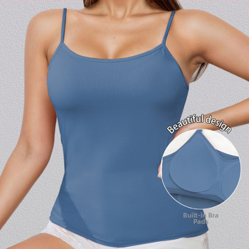 Amazon Ευρώπη και Ηνωμένες Πολιτείες ώμου με πλήρες σταθερό σουτιέν ώμου με κύπελλο, καλοκαιρινό γιλέκο με επένδυση στήθους, διασυνοριακές εκρήξεις χονδρικής