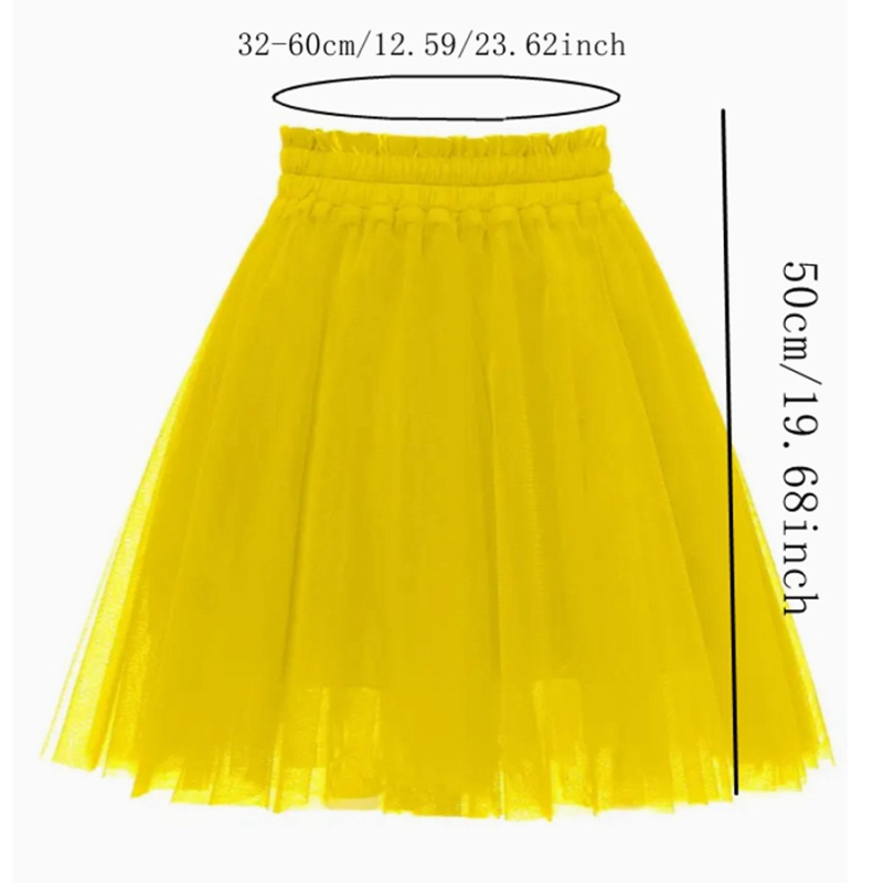Fustă plisată cu talie, cu plasă de criptare, cusut, tutu pentru adulți, performanță, fustă de alergare, Halloween, cadou de Crăciun, fustă