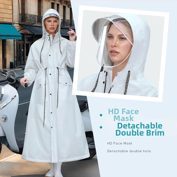 Nemokamas pristatymas Elektrinis dviratis suaugusiems Didelis Vienvietis Ilgas Viso Kūno Neperšlampamas Tarpvalstybinis Lietaus Paltas