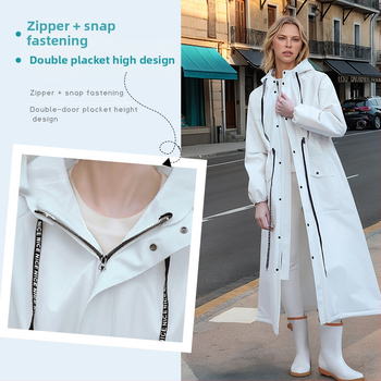 Nemokamas pristatymas Elektrinis dviratis suaugusiems Didelis Vienvietis Ilgas Viso Kūno Neperšlampamas Tarpvalstybinis Lietaus Paltas