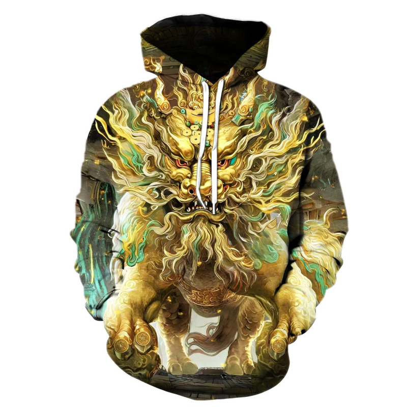 Jesenná a zimná nová tínedžerská pekná séria Digitálna séria Okrúhly výstrih s kapucňou Módna mikina s kapucňou s dlhým rukávom Voľná