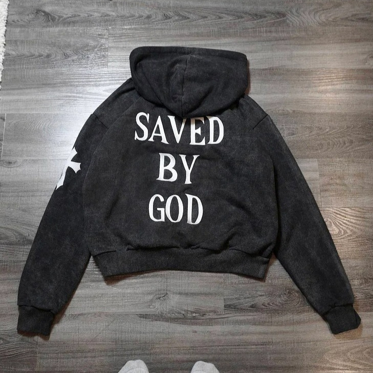 Hanorac cu imprimeu național la modă, cu imprimeu transfrontalier de 1,3 la figură, all-match, casual, lejer, de vânzare cu amănuntul