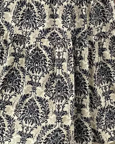 2025-ös nyári új európai és amerikai női sifon mintás, magas derekú, plus size culottes