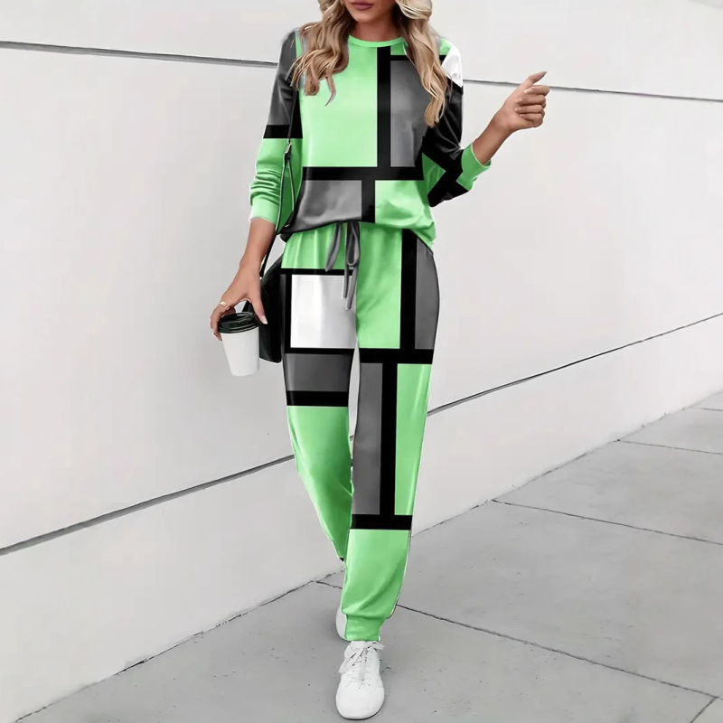 Határokon átnyúló 2024-es új Amazon európai és amerikai divatos hosszú ujjú kerti galléros öltöny ME1 ML1