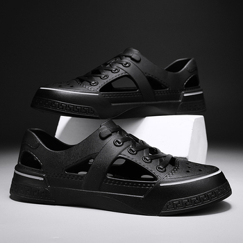 Ανδρικά παπούτσια Hole Shoes Νέα καλοκαιρινά, ανθεκτικά στη φθορά, Hollow σανδάλια, ανδρικά, casual, μοντέρνα σανδάλια θαλάσσης με μαλακή σόλα