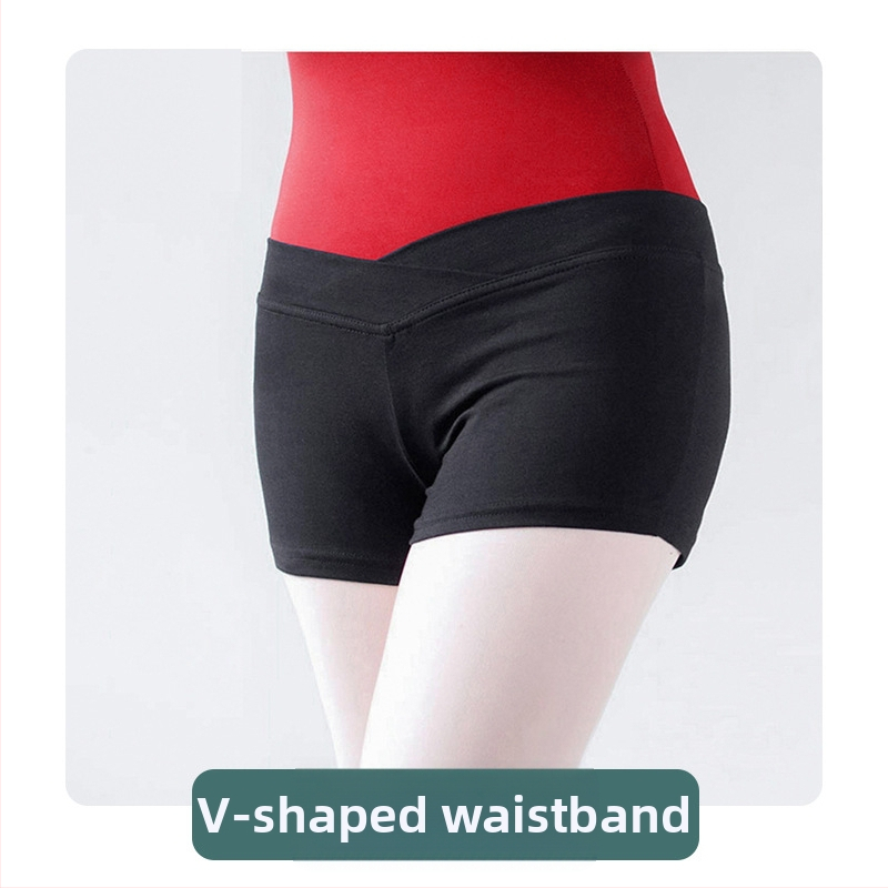 Детски панталони за танци, триточкови балетни боксерки, черни предпазни шорти, етнически боксерки за момичета