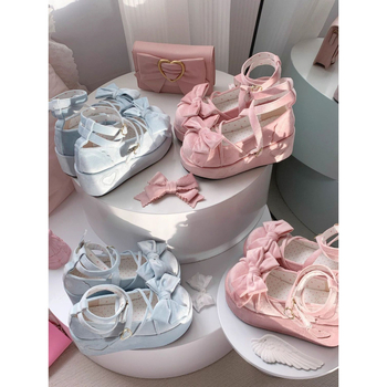 Κούκλα με παράθυρο χωρίς επιστροφή και αλλαγή, ρακούν, τοστ, πλατφόρμες, ιαπωνικό φιόγκο, στρογγυλό κεφάλι