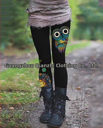 2022 őszi, határokon átnyúló külkereskedelemmel foglalkozó európai és amerikai divatos, kefélt mintás, karcsúsító csizmanadrág, női ruházat