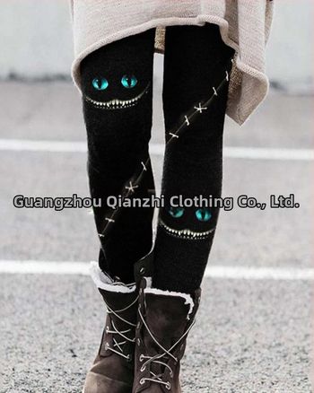 2022 őszi, határokon átnyúló külkereskedelemmel foglalkozó európai és amerikai divatos, kefélt mintás, karcsúsító csizmanadrág, női ruházat