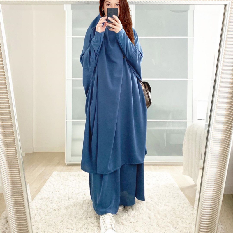 Nové šaty s jednofarebným županom z obchodu AliExpress Amazon z roku 2022