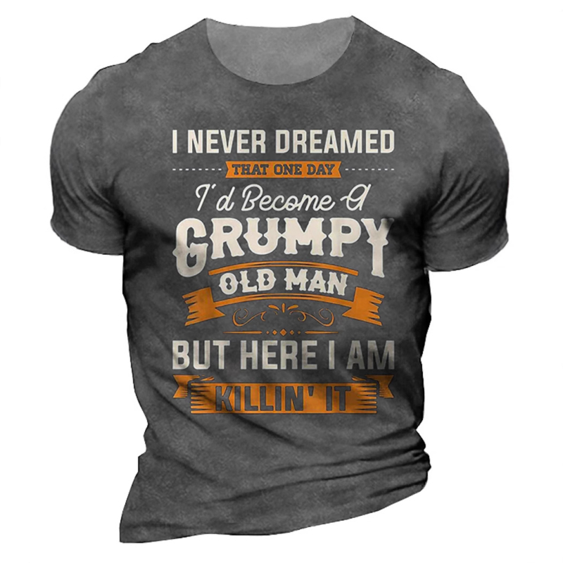 Tricou bărbătesc casual cu mânecă scurtă, imprimat digital 3D, cu stație independentă Amazon transfrontalieră TEMU, 2024, Europa și Statele Unite, 2024