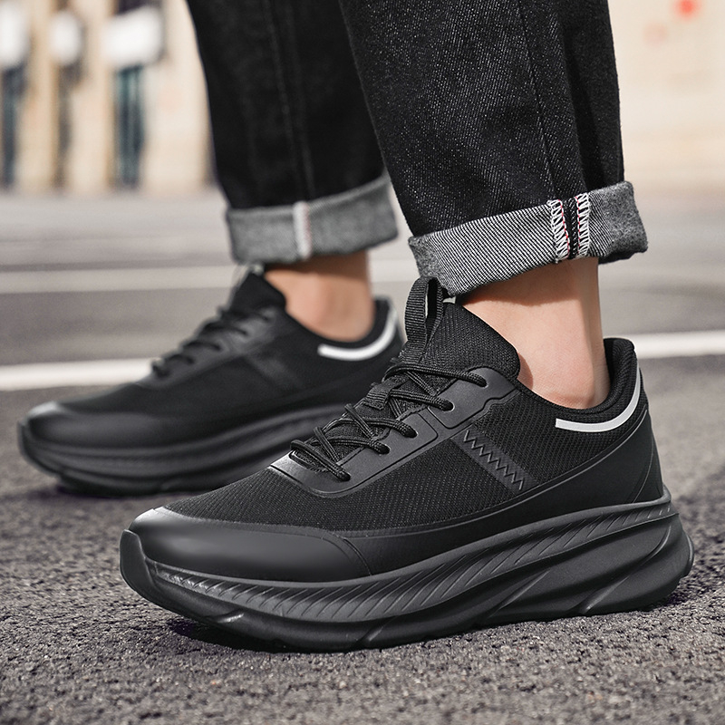 Határokon átnyúló, forró eladású professzionális szakácscipők, férfi csúszásmentes, vízálló, olajálló, konyhai munkához, szagmentes, férfi lélegző, hátsó konyhai munkacipő