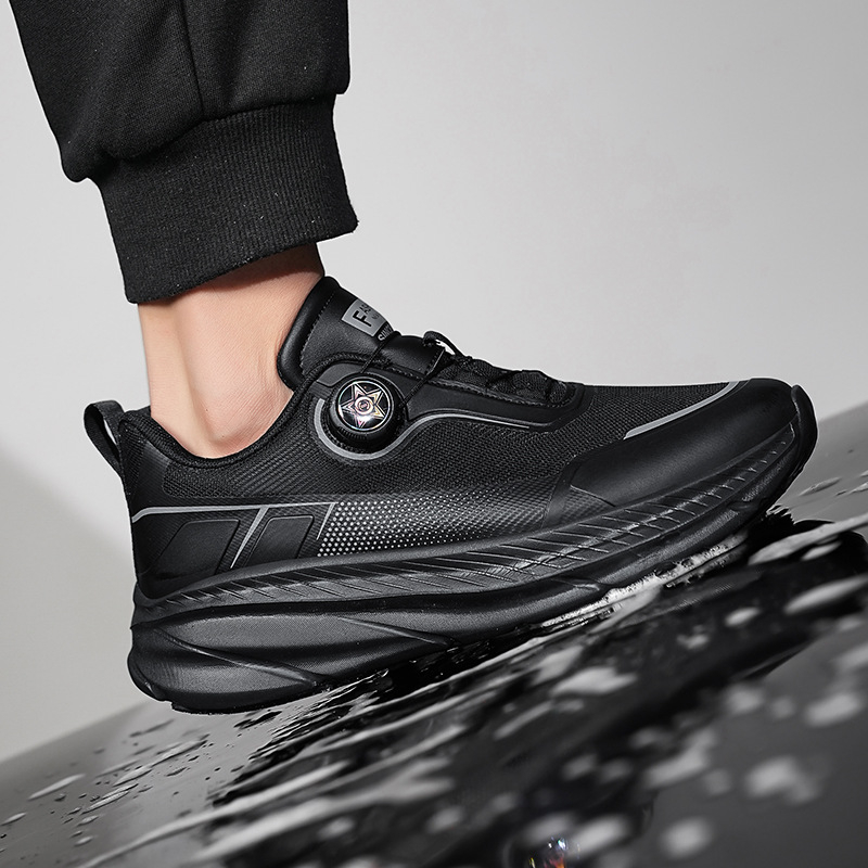 Határokon átnyúló, forró eladású professzionális szakácscipők, férfi csúszásmentes, vízálló, olajálló, konyhai munkához, szagmentes, férfi lélegző, hátsó konyhai munkacipő