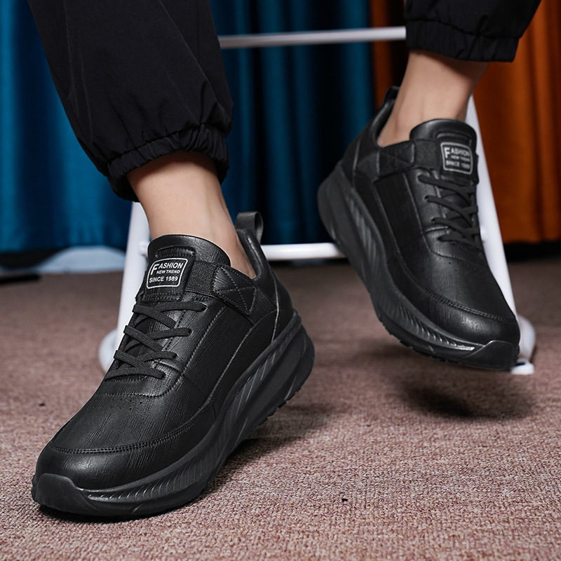 Határokon átnyúló, forró eladású professzionális szakácscipők, férfi csúszásmentes, vízálló, olajálló, konyhai munkához, szagmentes, férfi lélegző, hátsó konyhai munkacipő