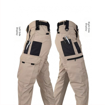 2025. aasta õues kasutatavad taktikalised kulumiskindlad veekindlad kraanapüksid, mitme taskuga Ameerika kevad- ja sügispüksid, uued piiriülesed püksid meestele ja naistele