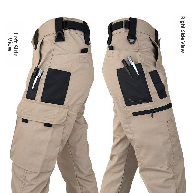 2025. aasta õues kasutatavad taktikalised kulumiskindlad veekindlad kraanapüksid, mitme taskuga Ameerika kevad- ja sügispüksid, uued piiriülesed püksid meestele ja naistele
