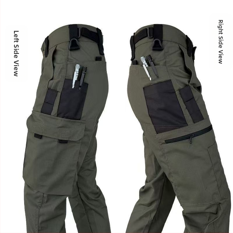 2025. aasta õues kasutatavad taktikalised kulumiskindlad veekindlad kraanapüksid, mitme taskuga Ameerika kevad- ja sügispüksid, uued piiriülesed püksid meestele ja naistele