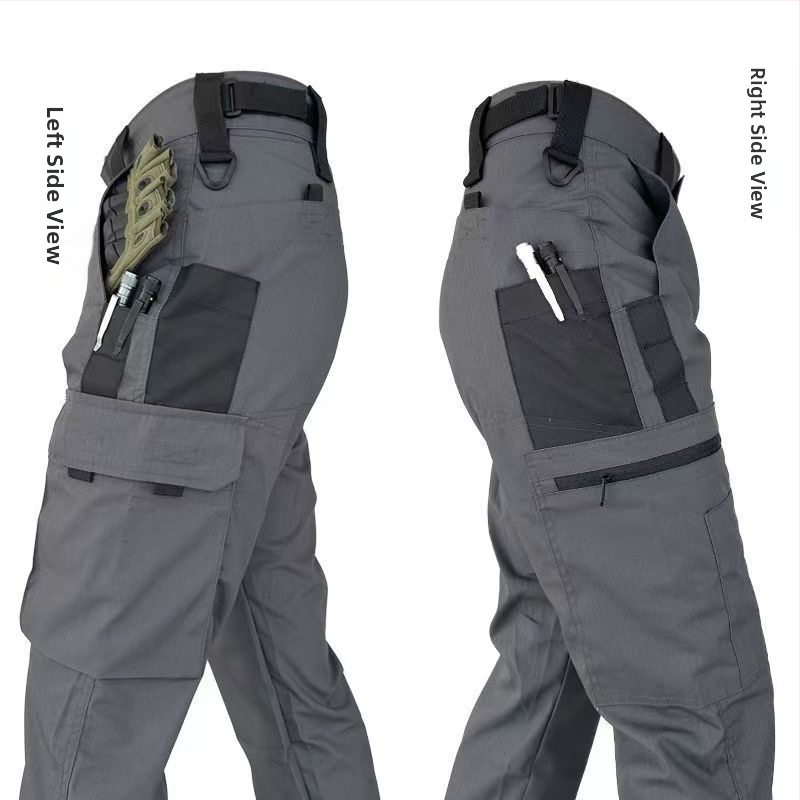 2025. aasta õues kasutatavad taktikalised kulumiskindlad veekindlad kraanapüksid, mitme taskuga Ameerika kevad- ja sügispüksid, uued piiriülesed püksid meestele ja naistele