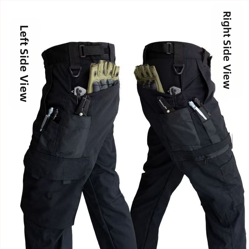2025. aasta õues kasutatavad taktikalised kulumiskindlad veekindlad kraanapüksid, mitme taskuga Ameerika kevad- ja sügispüksid, uued piiriülesed püksid meestele ja naistele