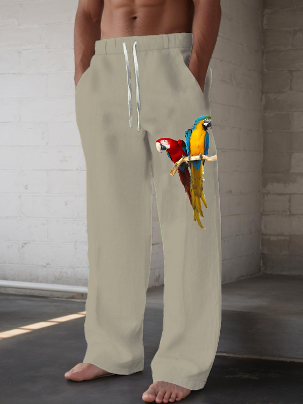 2024-es új, egyszínű, nyomtatott, lezser nadrág, utcai, divatos, széles szárú, hip-hop nadrág