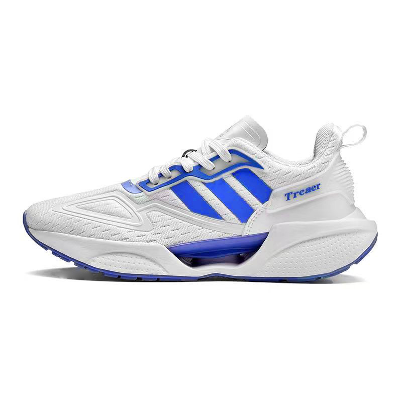 Új sportcipők apa számára, férfi fűzős futócipők 2024 tavaszi és őszi puha talpú divatos, lélegző hálós, nagy méretű férfi cipők