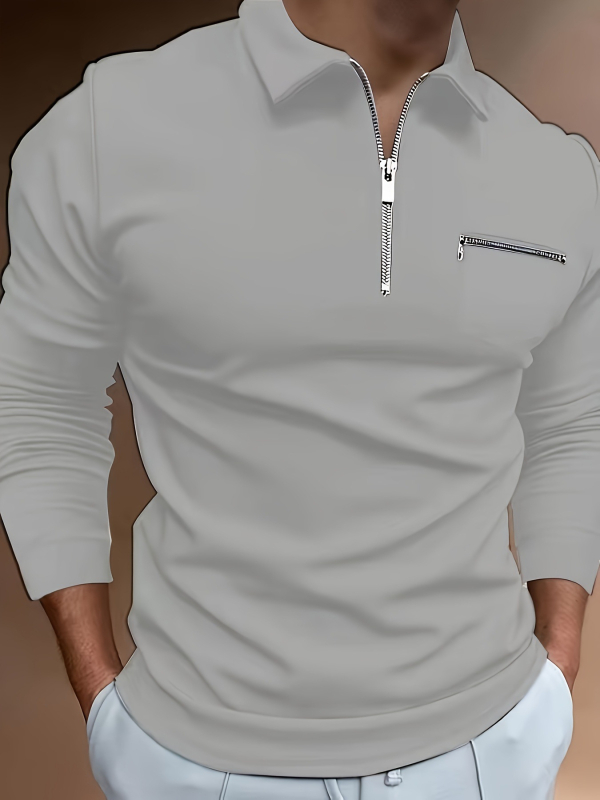 Hosszú ujjú, egyszerű, kényelmes póló, európai és amerikai férfi plus size nyári vékony, egyszínű, hétköznapi poliészter szálból