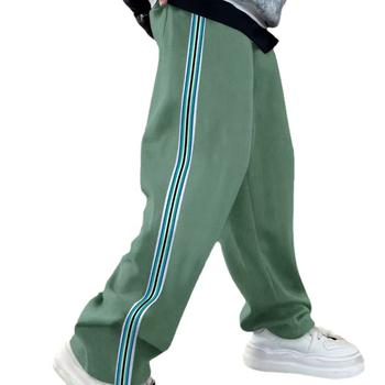 Ananász kockás mintás, divatos, egyszínű, lezser sporthálós nadrág, lezser nadrág, könnyű és érett