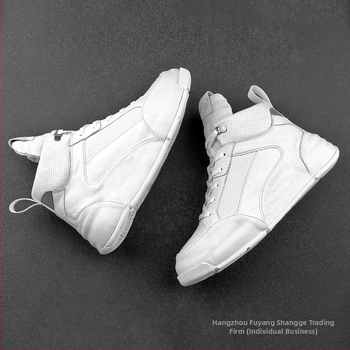 Vīriešu apavi 2025. gada jaunā pavasara īstas ādas universālie apavi vīriešu mīksta zole moderni augstpapēžu sporta ikdienas ādas apavi vīriešiem