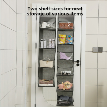 Uksekottide hoiustamine Riputatav kott Mänguasjade riputatav hoiustamine Riputatav kott Kosmeetika Tolmukindel hoiustamine Viimistlus