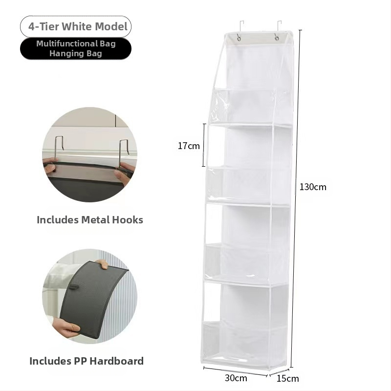 Uksekottide hoiustamine Riputatav kott Mänguasjade riputatav hoiustamine Riputatav kott Kosmeetika Tolmukindel hoiustamine Viimistlus